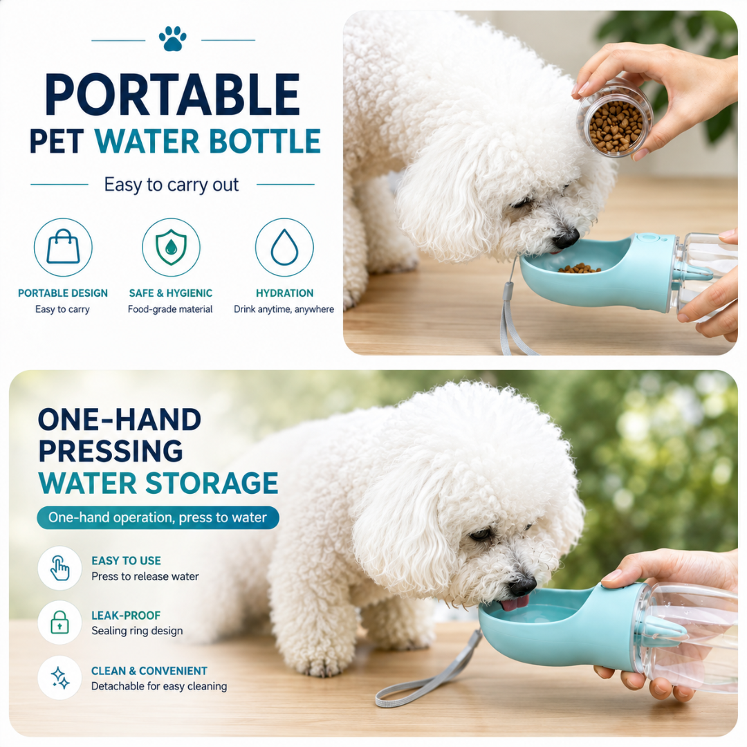 PawSip™ – Your Go-To Solution for Food & Water on the Go