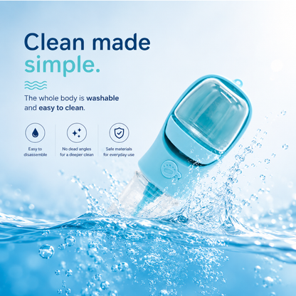 PawSip™ – Your Go-To Solution for Food & Water on the Go