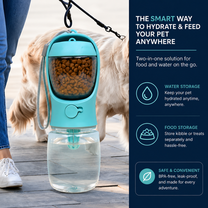 PawSip™ – Your Go-To Solution for Food & Water on the Go