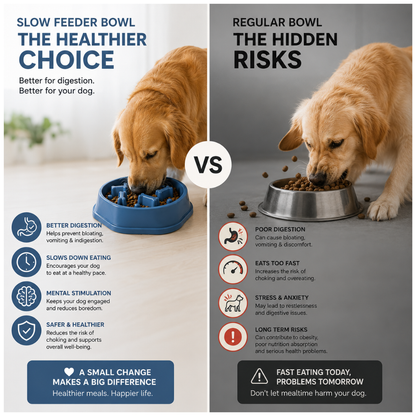 SlowBowl™ – Better Feeding, Better Digestion, Happier Dogs